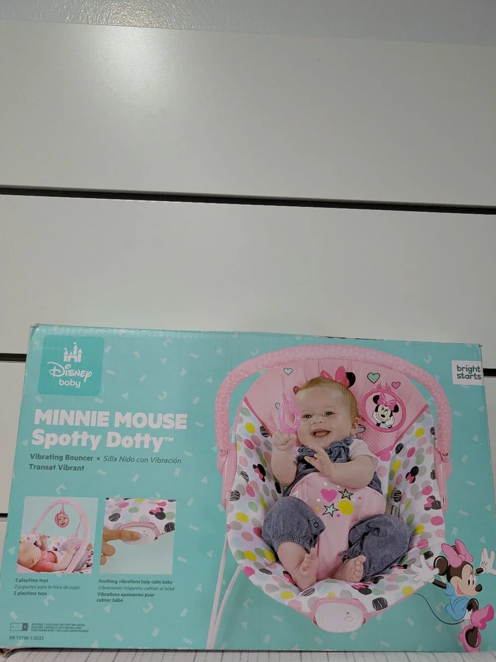 Disney Minnie Mouse Pink Infant Bouncer